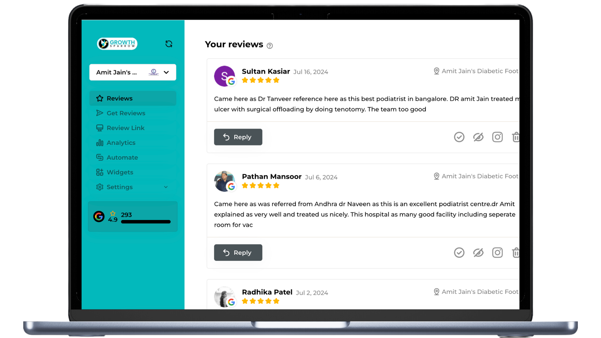 Best Online Reputation Management tool. Helps Monitor reviews, protect your brand, and boost your business reputation. Try now for Free. 